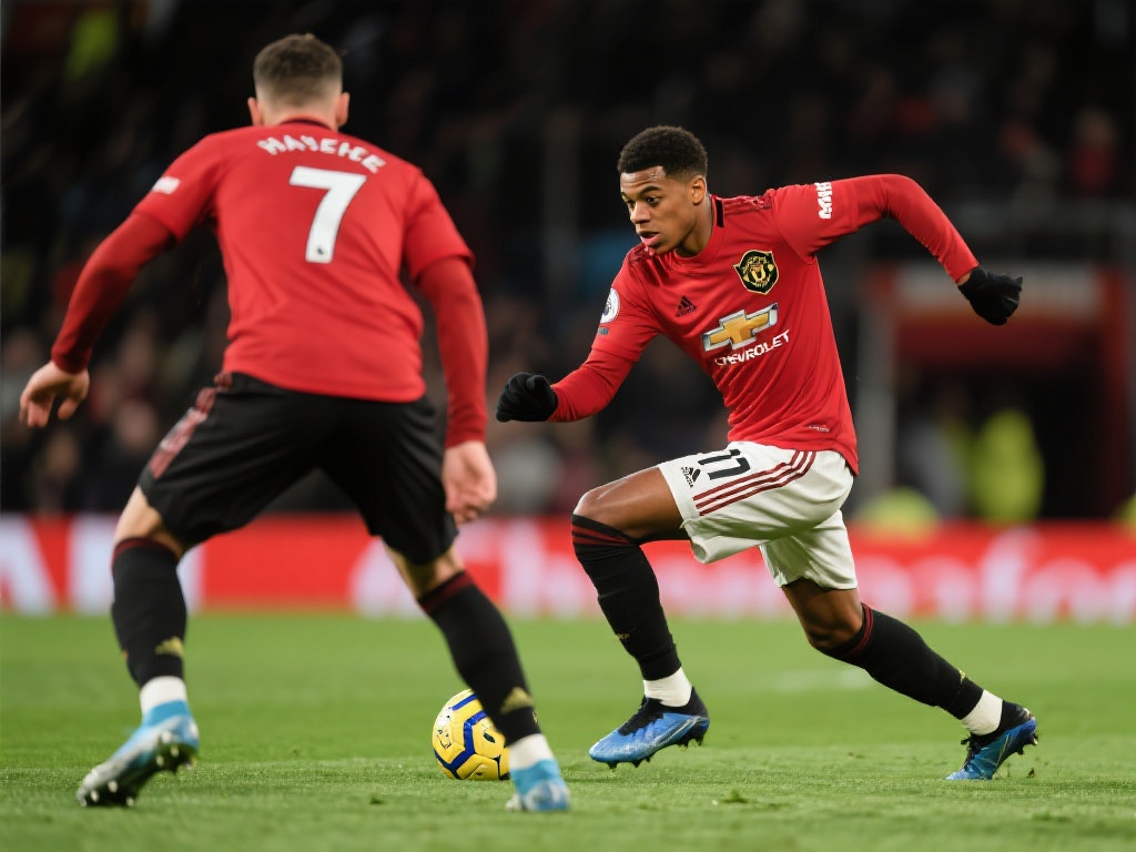 拉什福德传球百分百,两射一正一球一拦截 进攻球员进行防守拦截往往是比赛中的亮点之