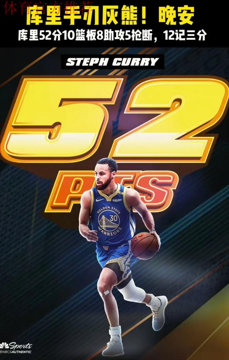 库里首节出战8分钟6中4，三分4中2得到10分1篮板